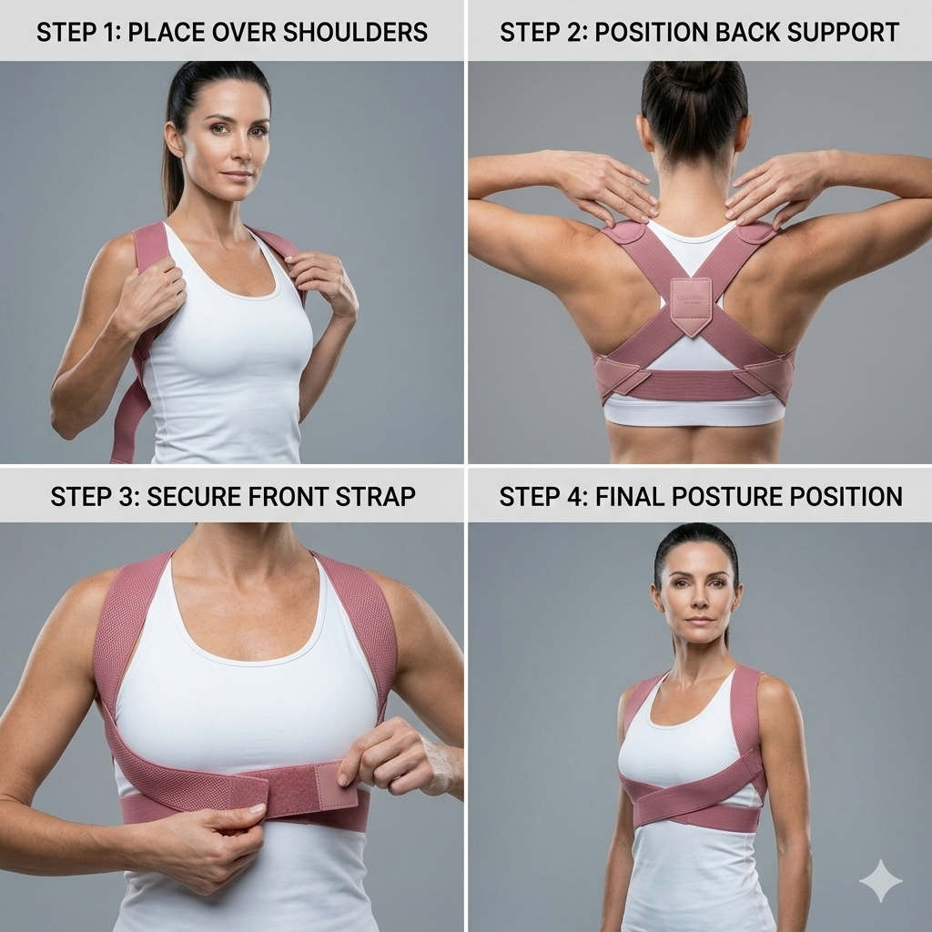 Alignio Posture Corrector | Invisible Adjustable Back Brace